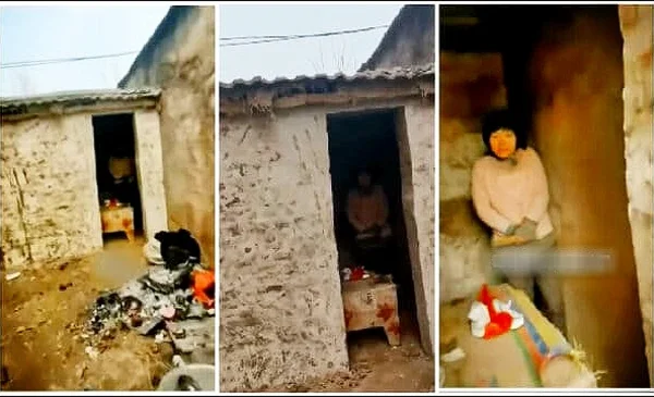 [VIDEO] Rescatan a mujer que vivía encadenada a una pared en China
