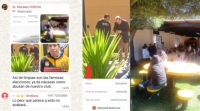 el día antes de las elecciones saltan denuncias por pagos a la barra