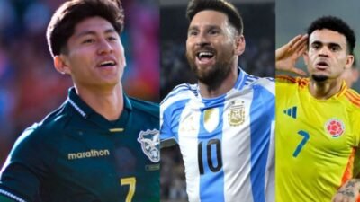 Terceros escala a la cima de goleadores en Eliminatorias