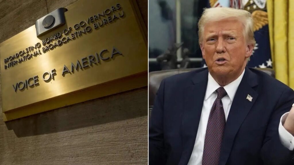 Trump despidió a más de 600 trabajadores de la Voz de América y Radio Martí