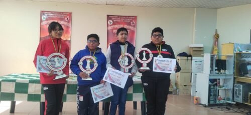 Ala, Mamani y Rueda triunfan en el Nacional Escolar Individual de Potosí