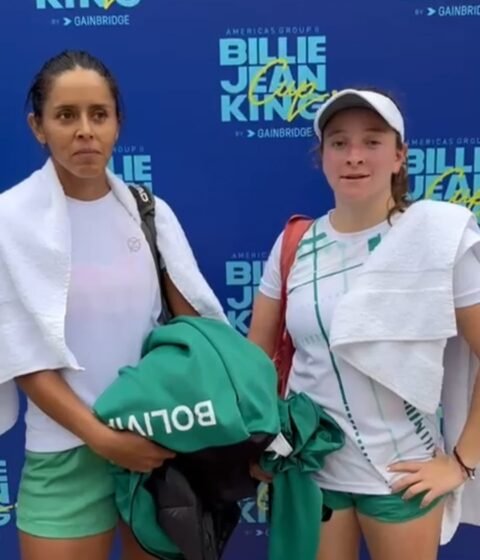 Bolivia debuta con victoria en la Billie Jean King Cup