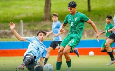 La Sub-16 de Bolivia cerró su serie de amistosos ante Uruguay con derrota