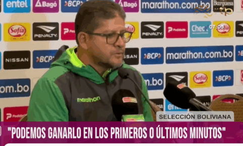 «Ganarle a Chile es el deseo más grande que tenemos hoy»