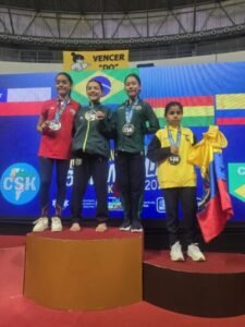 Bolivia conquista un oro, una plata y tres bronces en el Sudamericano de Karate