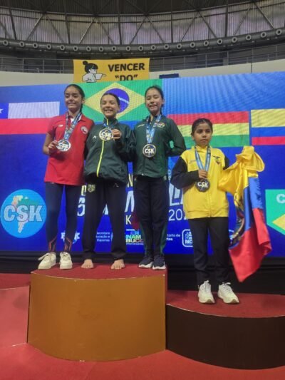 Bolivia conquista un oro, una plata y tres bronces en el Sudamericano de Karate