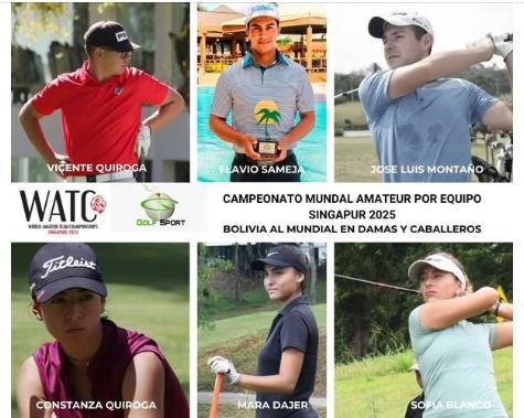 Seis bolivianos representarán a Bolivia en el Mundial Amateur por equipos-Singapur 2025