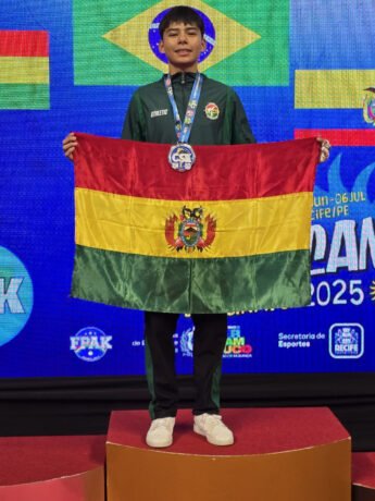 Bolivia suma cinco medallas en el tercer día del Sudamericano de Karate