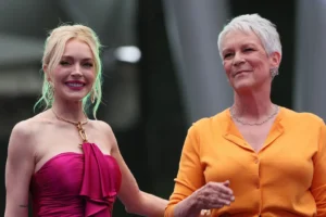 Lindsay Lohan y Jamie Lee Curtis presentan en México la secuela de 'Otro Viernes de locos'