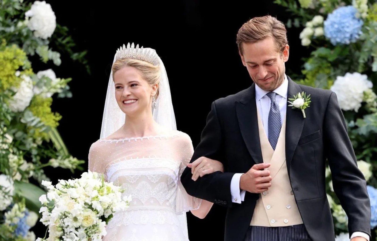 La princesa María Carolina de Liechtenstein se casó con el venezolano Leopoldo Maduro Vollmer