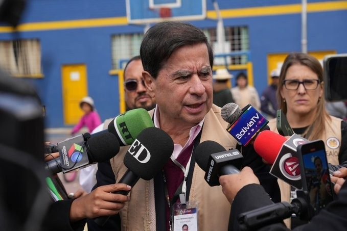 OEA informa que proceso electoral en Bolivia transcurre con normalidad
