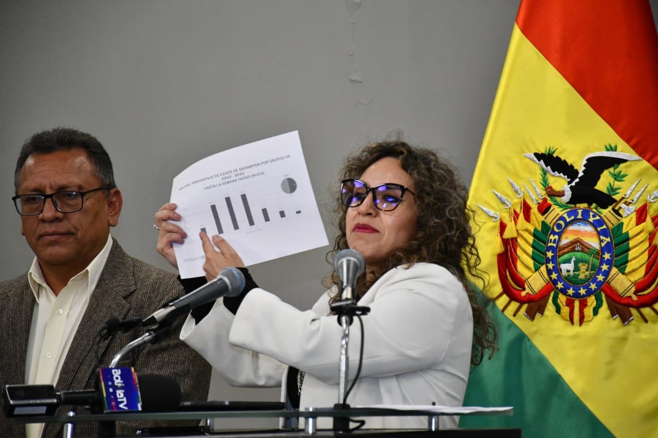 Ministra de Salud anuncia llegada de 1.720.000 dosis para combatir el sarampión