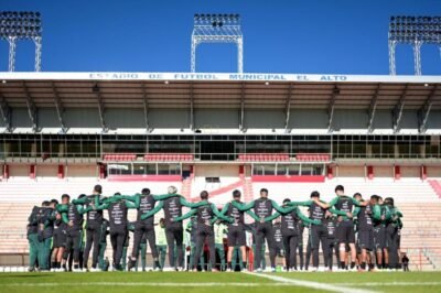 La selección boliviana se concentrará en La Paz y tendrá un entrenamiento en Barranquilla