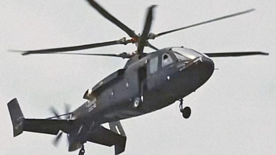 China prueba un nuevo helicóptero de alta velocidad