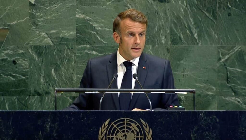 Macron anuncia que Francia reconoce al Estado de Palestina
