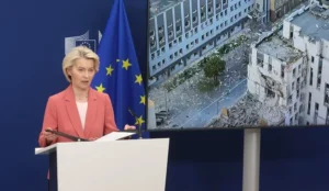 Bulgaria investiga un posible sabotaje ruso del GPS que afectó al vuelo de Ursula Von der Leyen