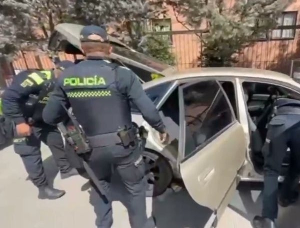 Policía colombiana halló el vehículo usado por los sicarios que atentaron contra Yendri Velásquez y Luis Peche en Bogotá