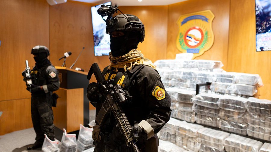 República Dominicana incauta 806 paquetes de cocaína en apoyo a Operación Lanza Sur