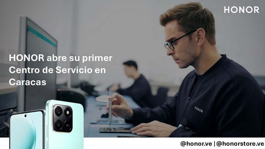 HONOR abre su primer Centro de Servicio en Caracas y anuncia la llegada del nuevo HONOR X7d