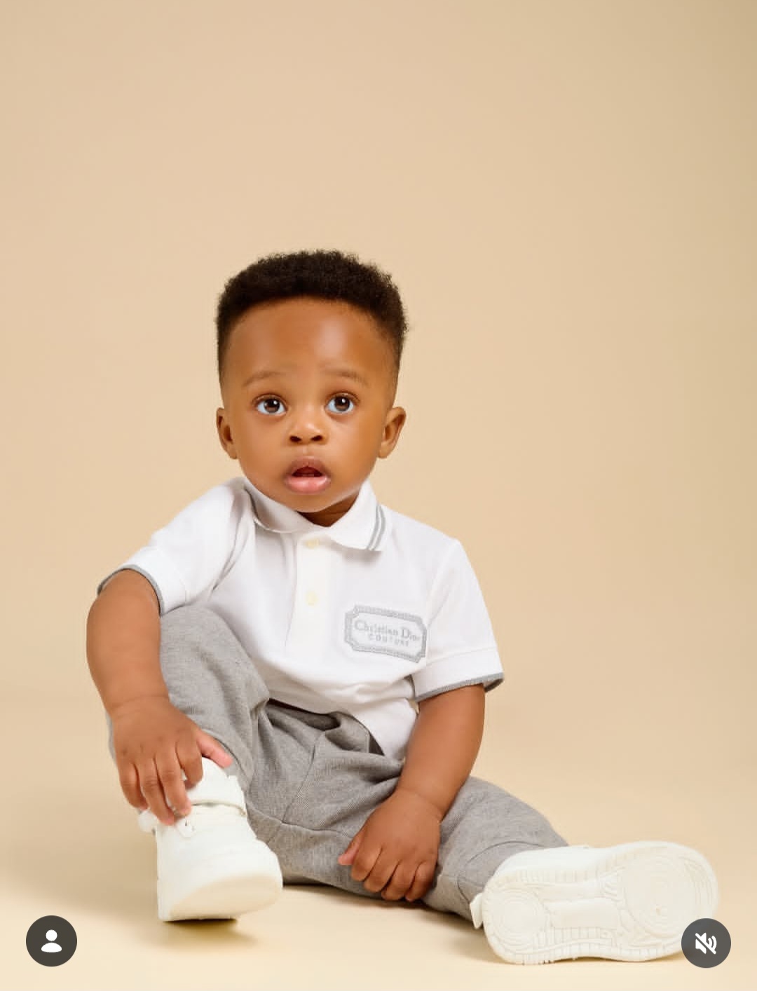 La influencer Priscilla Ojo Mkambala y el cantante Juma Jux comparten el primer vistazo de su hijo