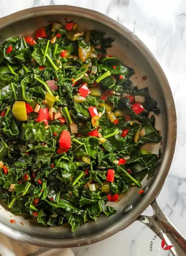 Una mirada de cerca al nutritivo y sabroso Callaloo jamaicano.