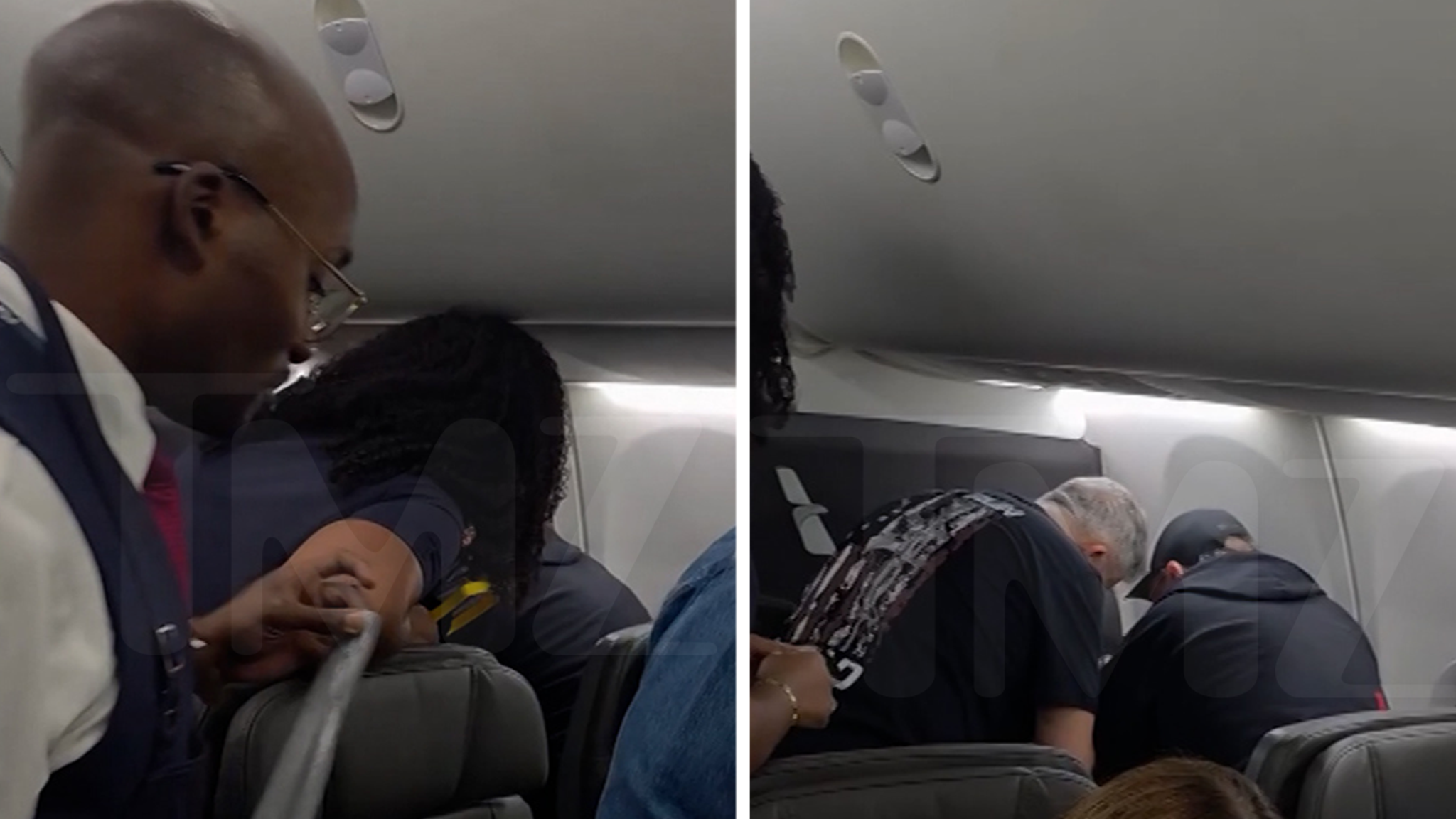 Hombre atado con cinta adhesiva al asiento de un vuelo después de supuestamente hacer comentarios racistas y anti-gay
