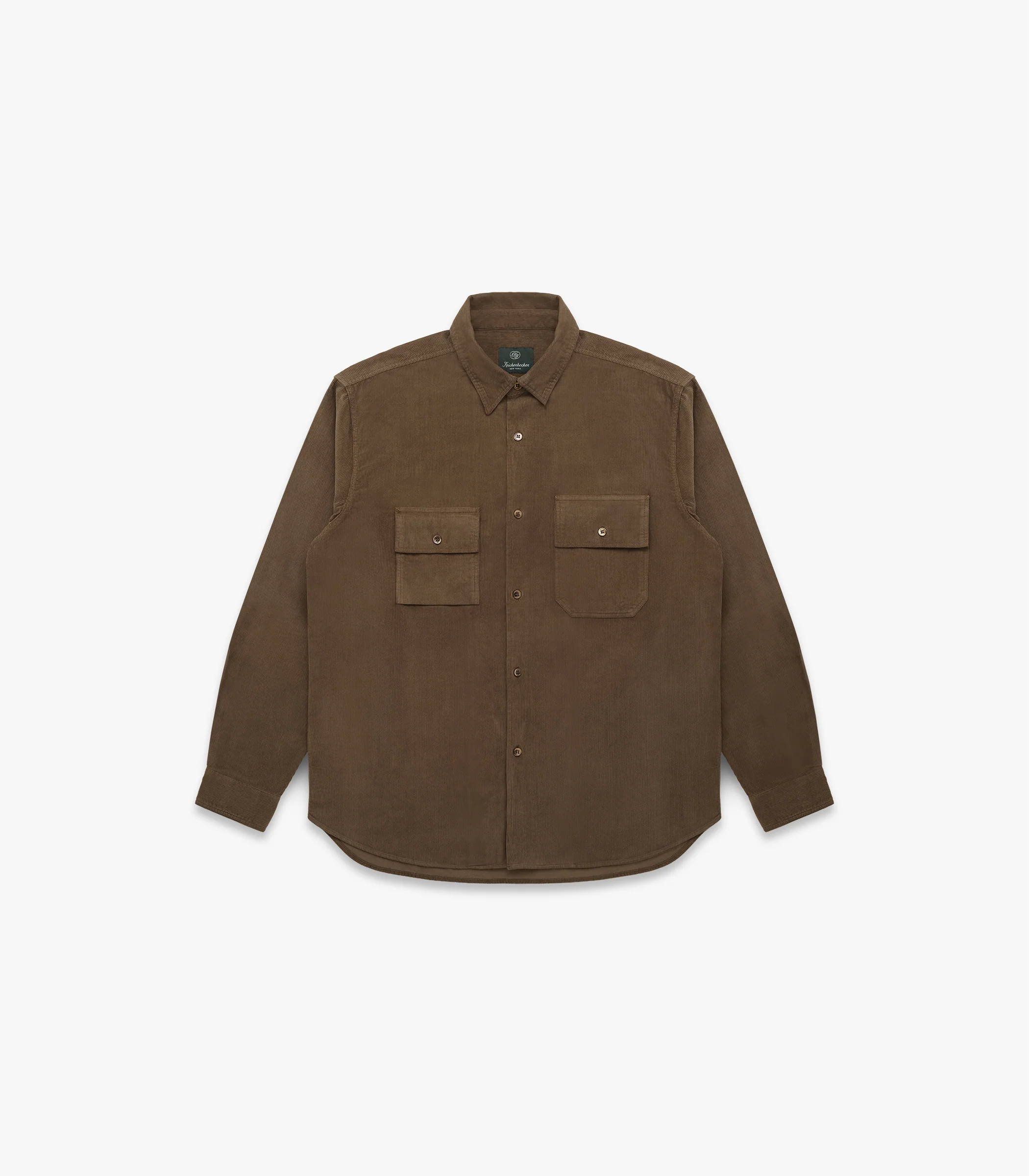 Camisa de Pana Pacific en Café
