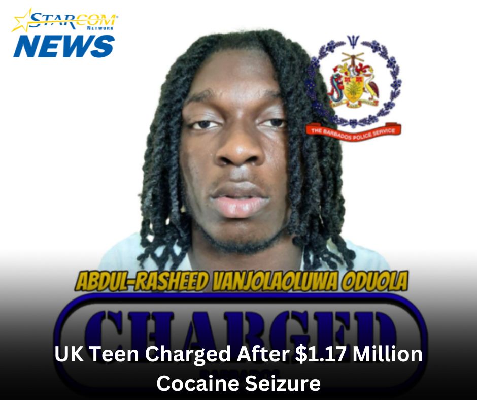 Nigeriano de 19 años radicado en el Reino Unido arrestado mientras intentaba exportar cocaína desde Barbados (vídeo)