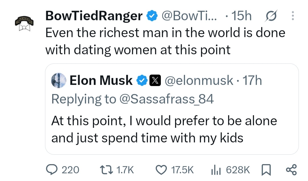 "Prefiero estar solo y pasar tiempo con mis hijos." Elon Musk dice que en medio de problemas familiares
