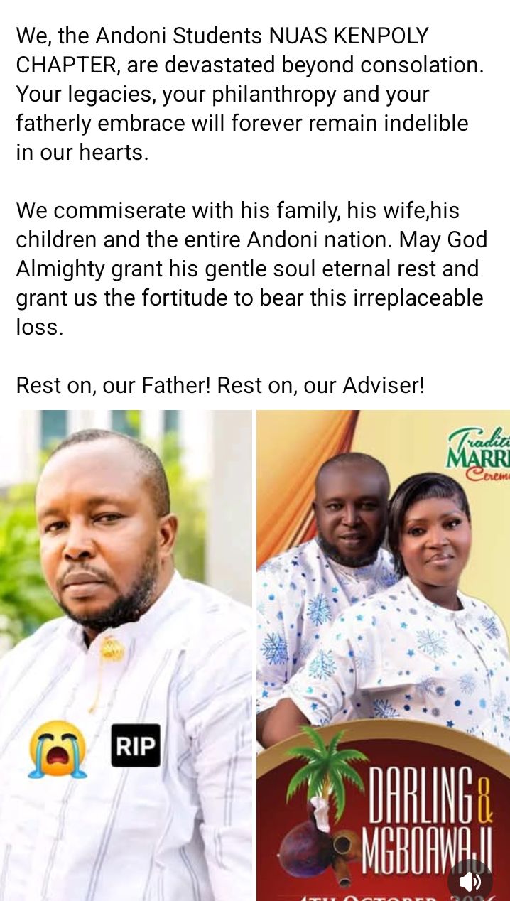 Un nigeriano muere días antes de su boda
