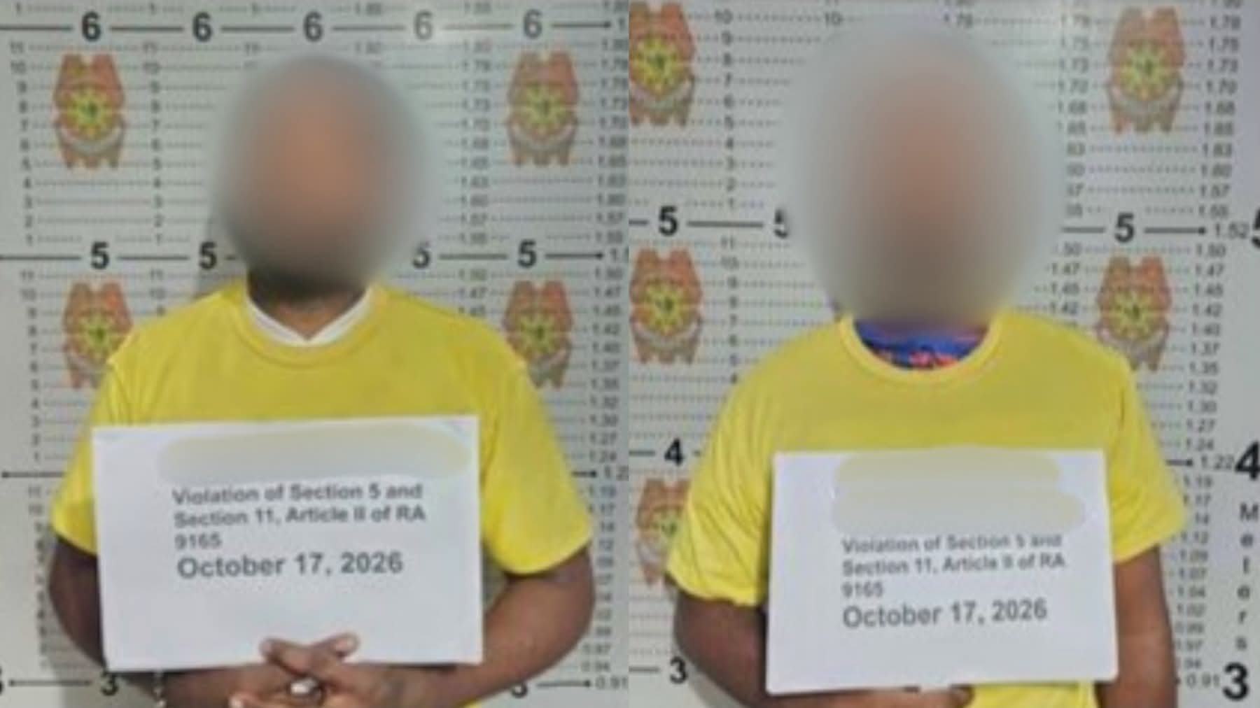 Tres nigerianos detenidos con drogas en Filipinas