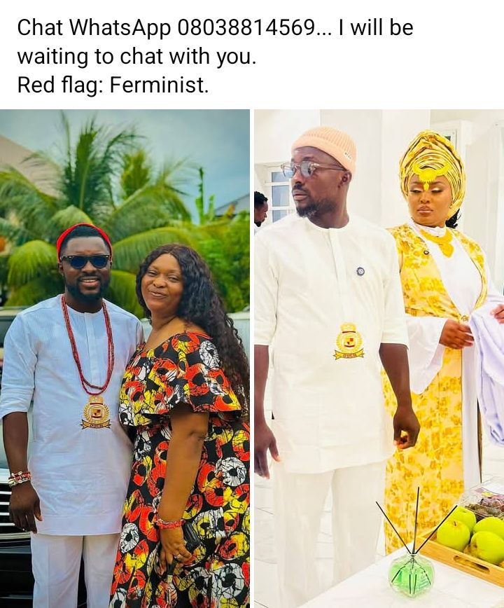 "Ninguna feminista" - Mujer nigeriana busca esposa, concubina o novia para su marido