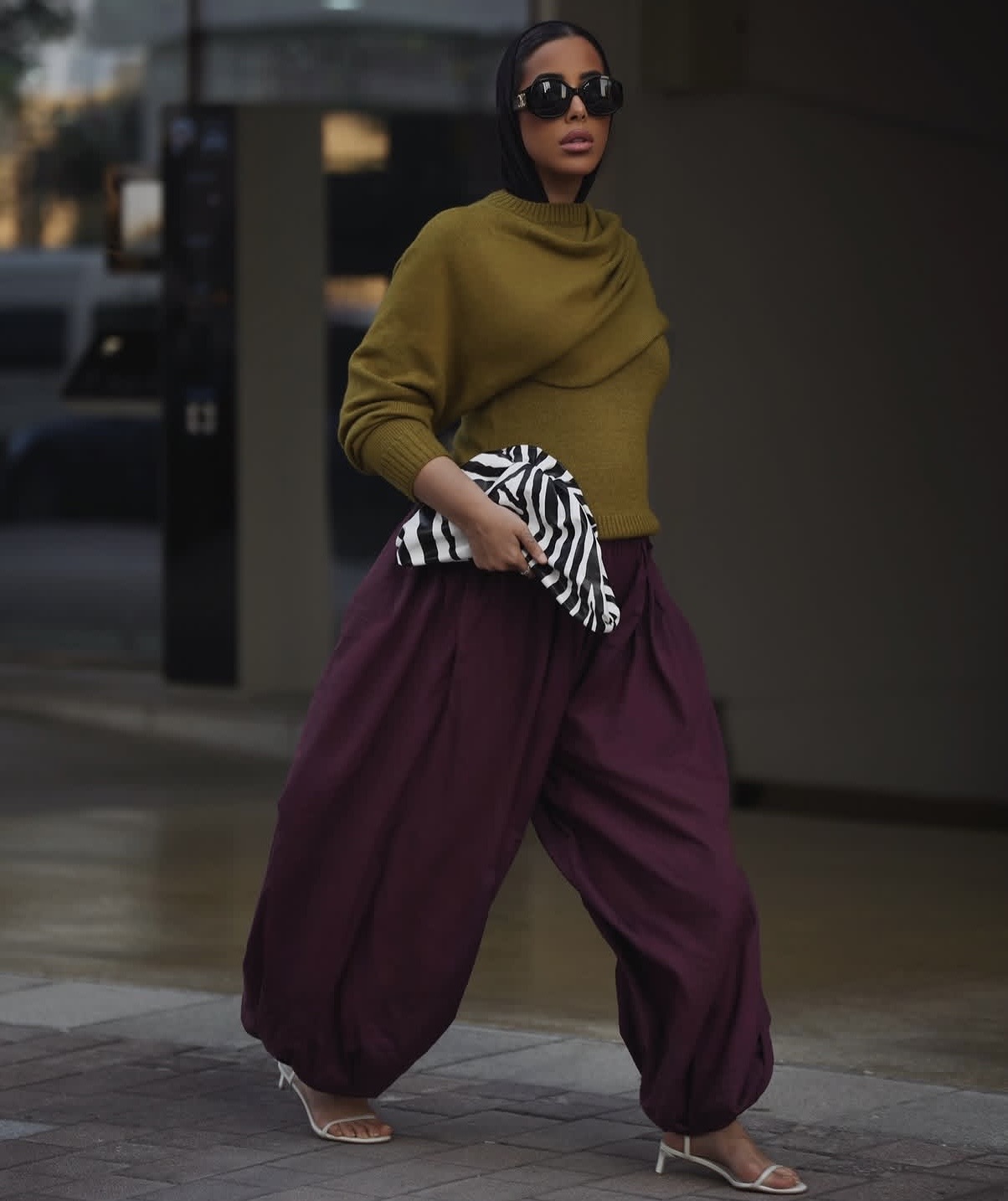 pantalones globo tendencia otoño
