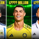 Los futbolistas mejor pagados del mundo en 2026 Sueldos de Ronaldo, Messi, Mbappé y Haaland