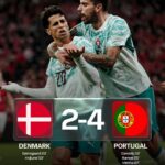 Portugal sin Ronaldo vence a Dinamarca en un thriller de 6 goles en la Liga de Naciones