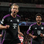 UCL: Kane reflexiona sobre el difícil empate del Bayern contra el Arsenal