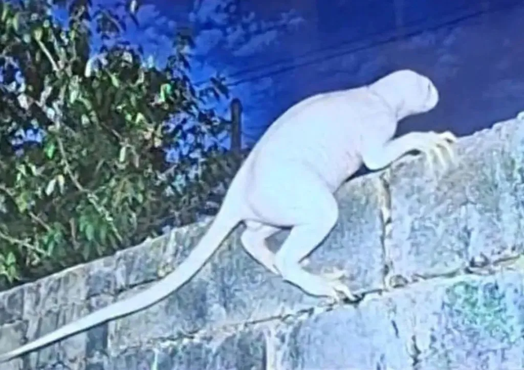 Misteriosa bestia calva con extremidades y cola extrañamente largas aterroriza a la granja 'atrapando animales en sus fauces antes de desaparecer'